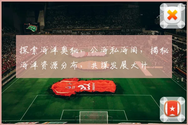 探索海洋奥秘，公海私海间，揭秘海洋资源分布，共谋发展大计